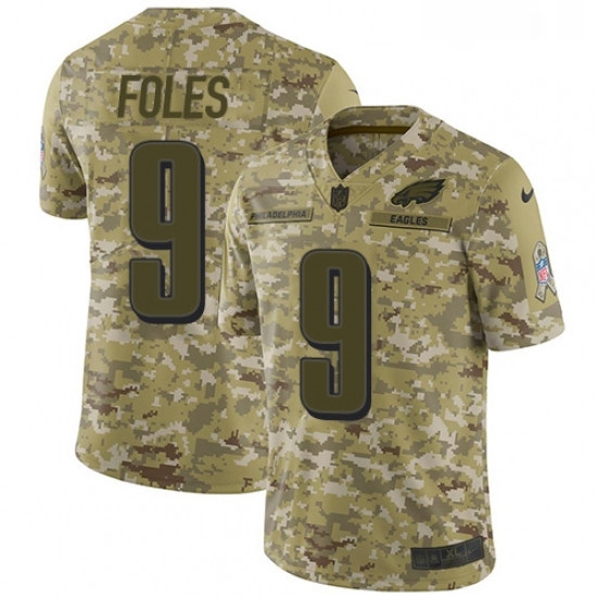 Youth Nike Philadelphia Eagles 9 Nick Foles Limited Camo 2018 Salute to Service NFL Jersey Youth Nike Philadelphia Eagles 9 Nick Foles Limited Camo 2018 Salute to Service NFL Jersey
