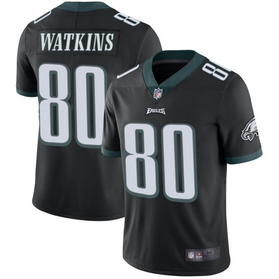 Youth Nike Philadelphia Eagles Quez Watkins #80 Black Vapor Limited Jersey - 副本 Youth Nike Philadelphia Eagles Quez Watkins #80 Black Vapor Limited Jersey - 副本