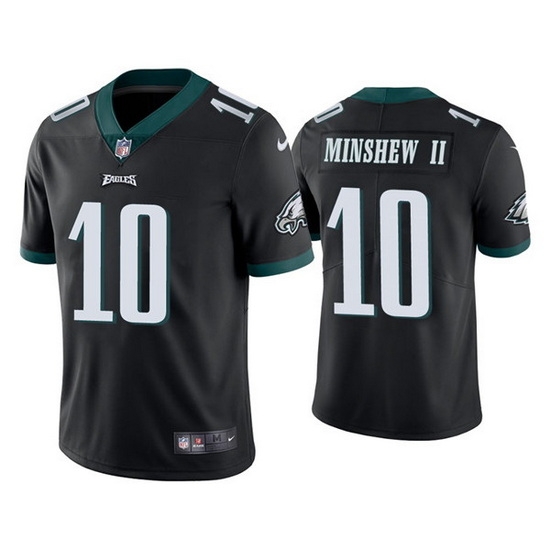 Youth Philadelphia Eagles 10 Gardner Minshew II Black Vapor Untouchable Limited Stitched Football Jersey Youth Philadelphia Eagles 10 Gardner Minshew II Black Vapor Untouchable Limited Stitched Football Jersey