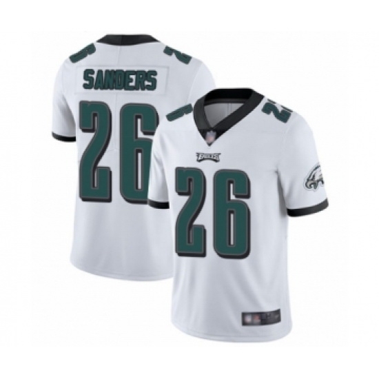 Youth Philadelphia Eagles #26 Miles Sanders White Vapor Untouchable Limited Player Football Jersey Youth Philadelphia Eagles #26 Miles Sanders White Vapor Untouchable Limited Player Football Jersey