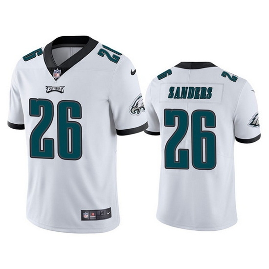 Youth Philadelphia Eagles 26 Miles Sanders White Vapor Untouchable Limited Stitched Football Jersey Youth Philadelphia Eagles 26 Miles Sanders White Vapor Untouchable Limited Stitched Football Jersey