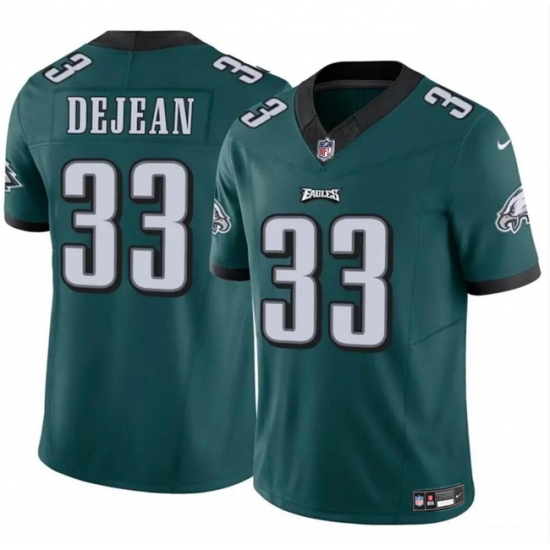 Youth Philadelphia Eagles 33 Cooper DeJean Green 2024 Draft F U S E Vapor Untouchable Limited Stitched Football Jersey Youth Philadelphia Eagles 33 Cooper DeJean Green 2024 Draft F U S E Vapor Untouchable Limited Stitched Football Jersey