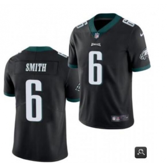 Youth Philadelphia Eagles #6 DeVonta Smith 2021 NFL Draft Black Vapor Untouchable Limited Stitched Jersey Youth Philadelphia Eagles #6 DeVonta Smith 2021 NFL Draft Black Vapor Untouchable Limited Stitched Jersey