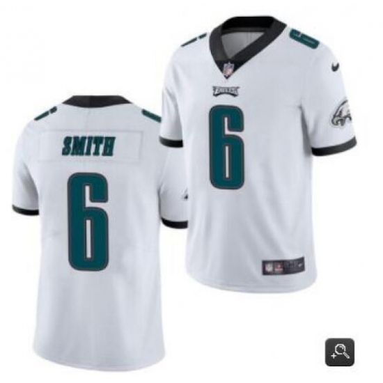 Youth Philadelphia Eagles #6 DeVonta Smith 2021 NFL Draft White Vapor Untouchable Limited Stitched Jersey Youth Philadelphia Eagles #6 DeVonta Smith 2021 NFL Draft White Vapor Untouchable Limited Stitched Jersey