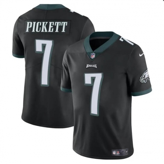 Youth Philadelphia Eagles 7 Kenny Pickett Black Vapor Untouchable Limited Stitched Football Jersey Youth Philadelphia Eagles 7 Kenny Pickett Black Vapor Untouchable Limited Stitched Football Jersey