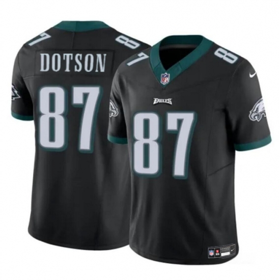Youth Philadelphia Eagles 87 Jahan Dotson Black F U S E Vapor Untouchable Limited Stitched Football Jersey Youth Philadelphia Eagles 87 Jahan Dotson Black F U S E Vapor Untouchable Limited Stitched Football Jersey