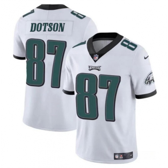 Youth Philadelphia Eagles 87 Jahan Dotson White Vapor Untouchable Limited Stitched Football Jersey Youth Philadelphia Eagles 87 Jahan Dotson White Vapor Untouchable Limited Stitched Football Jersey