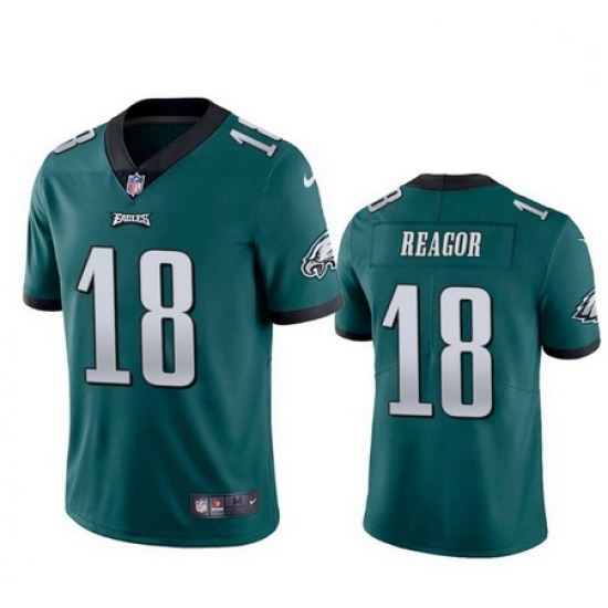 Youth jalen reagor philadelphia eagles 18 Green vapor limited jersey Youth jalen reagor philadelphia eagles 18 Green vapor limited jersey