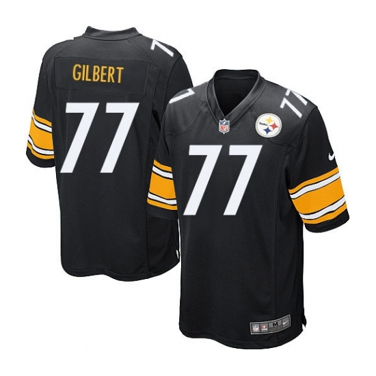 77 Marcus Gilbert Elite Black Pittsburgh Steelers Home Nike Jersey 77 Marcus Gilbert Elite Black Pittsburgh Steelers Home Nike Jersey