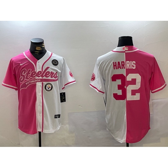 Men Pittsburgh Steelers 32 Franco Harris 2024 Arctic Red White Salute To Service Stitched Baseball Jersey 8 Men Pittsburgh Steelers 32 Franco Harris 2024 Arctic Red White Salute To Service Stitched Baseball Jersey 8