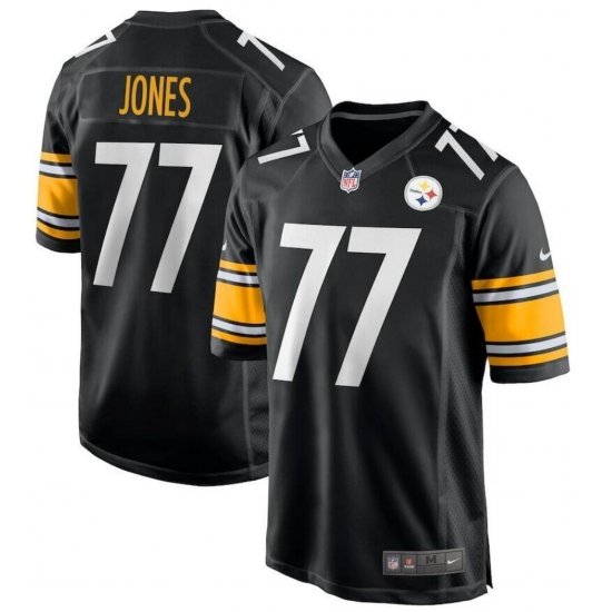 Men Pittsburgh Steelers Broderick Jones #77 F.U.S.E Stitched Limited Nike NFL Jersey Men Pittsburgh Steelers Broderick Jones #77 F.U.S.E Stitched Limited Nike NFL Jersey