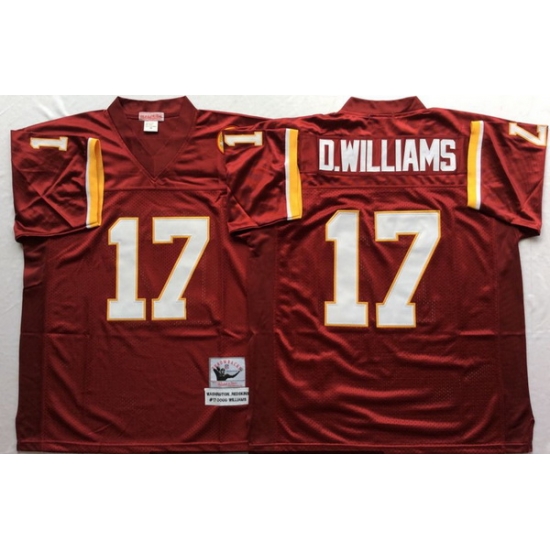 Men Redskins 17 Doug Williams Red M&N Throwback Jersey Men Redskins 17 Doug Williams Red M&N Throwback Jersey