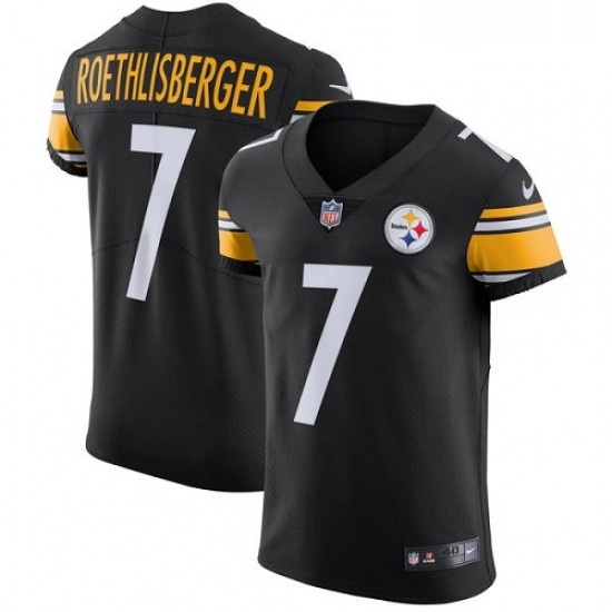Mens Nike Pittsburgh Steelers 7 Ben Roethlisberger Black Team Color Vapor Untouchable Elite Player NFL Jersey Mens Nike Pittsburgh Steelers 7 Ben Roethlisberger Black Team Color Vapor Untouchable Elite Player NFL Jersey