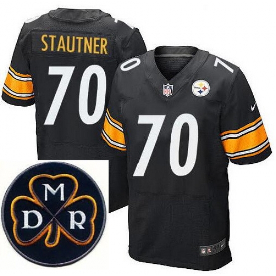 Men's Nike Pittsburgh Steelers #72 Cody Wallace Elite Black NFL MDR Dan Rooney Patch Jersey Men's Nike Pittsburgh Steelers #72 Cody Wallace Elite Black NFL MDR Dan Rooney Patch Jersey