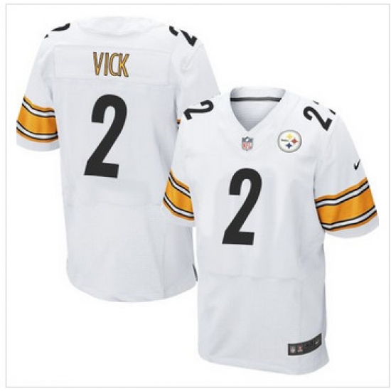 New Pittsburgh Steelers #2 Michael Vick White NFL Elite Jersey New Pittsburgh Steelers #2 Michael Vick White NFL Elite Jersey