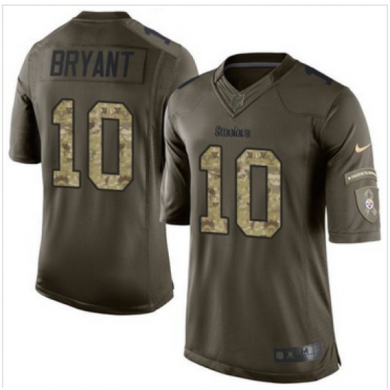 Nike Pittsburgh Steelers #10 Martavis Bryant Green Men 27s Stitched NFL Limited Salute to Service Jersey Nike Pittsburgh Steelers #10 Martavis Bryant Green Men 27s Stitched NFL Limited Salute to Service Jersey