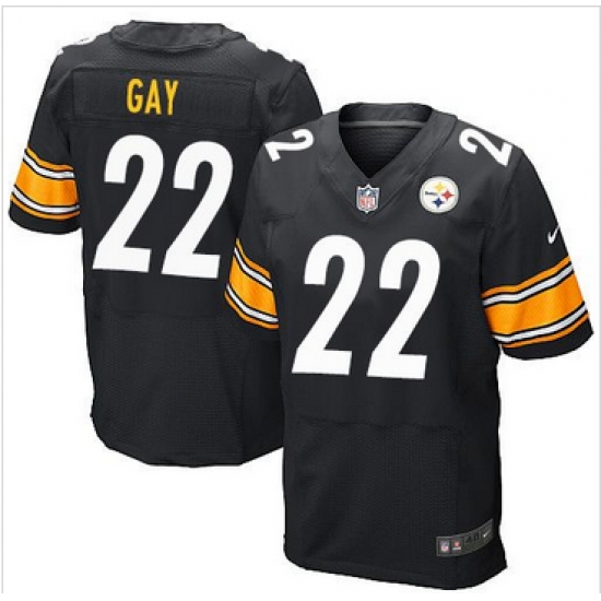 Nike Pittsburgh Steelers #22 William Gay Black Team Color Men 27s Stitched NFL Elite Jersey Nike Pittsburgh Steelers #22 William Gay Black Team Color Men 27s Stitched NFL Elite Jersey