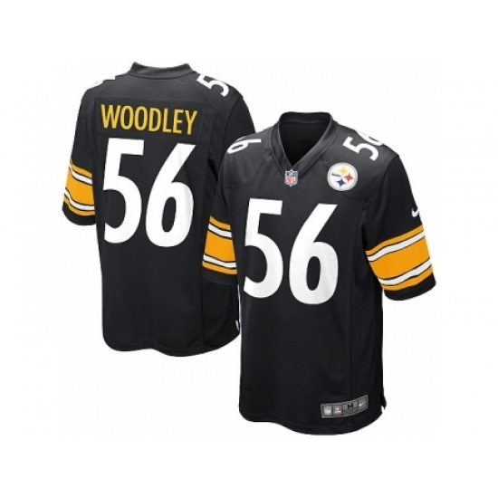 Nike Pittsburgh Steelers 56 Lamarr Woodley black Game NFL Jersey Nike Pittsburgh Steelers 56 Lamarr Woodley black Game NFL Jersey