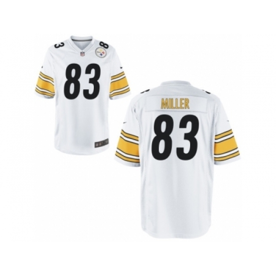 Nike Pittsburgh Steelers 83 Heath Miller White Game NFL Jersey Nike Pittsburgh Steelers 83 Heath Miller White Game NFL Jersey