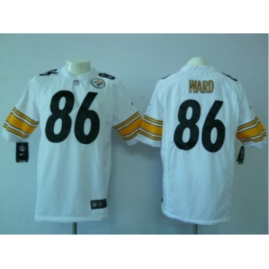 Nike Pittsburgh Steelers 86 Hines Ward White Game NFL Jersey Nike Pittsburgh Steelers 86 Hines Ward White Game NFL Jersey