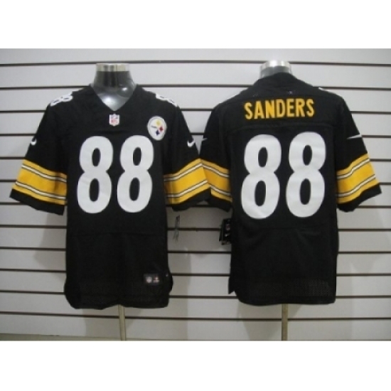 Nike Pittsburgh Steelers 88 Emmanuel Sanders Black Elite NFL Jersey Nike Pittsburgh Steelers 88 Emmanuel Sanders Black Elite NFL Jersey