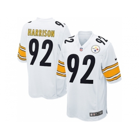 Nike Pittsburgh Steelers 92 James Harrison White Game NFL Jersey Nike Pittsburgh Steelers 92 James Harrison White Game NFL Jersey