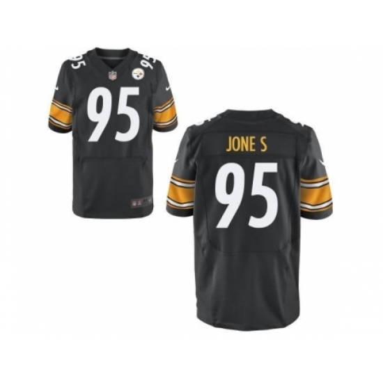 Nike Pittsburgh Steelers 95 Jarvis Jones Black Elite NFL Jersey Nike Pittsburgh Steelers 95 Jarvis Jones Black Elite NFL Jersey