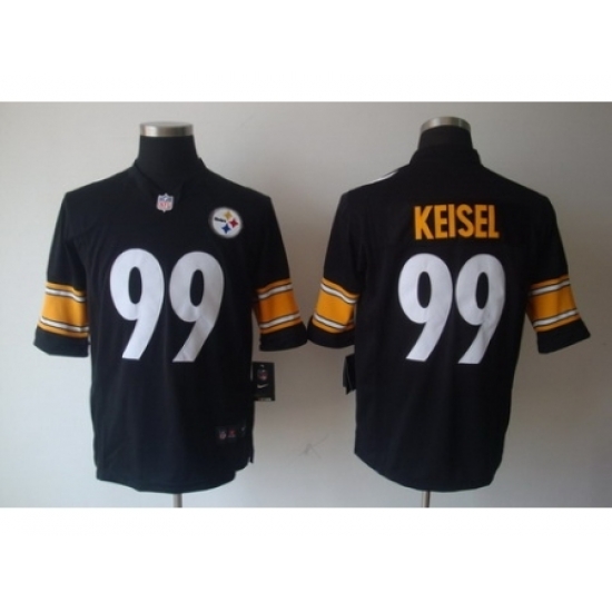 Nike Pittsburgh Steelers 99 Brett Keisel Black Limited NFL Jersey Nike Pittsburgh Steelers 99 Brett Keisel Black Limited NFL Jersey