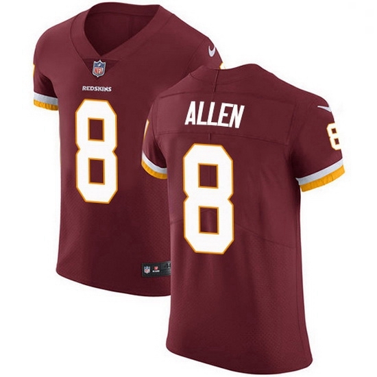 Nike Redskins 8 Kyle Allen Burgundy Red Team Color Men Stitched NFL Vapor Untouchable Elite Jersey Nike Redskins 8 Kyle Allen Burgundy Red Team Color Men Stitched NFL Vapor Untouchable Elite Jersey
