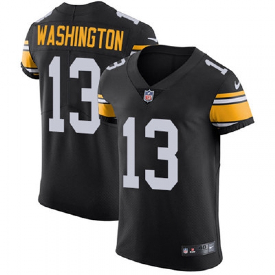 Nike Steelers #13 James Washington Black Alternate Mens Stitched NFL Vapor Untouchable Elite Jersey Nike Steelers #13 James Washington Black Alternate Mens Stitched NFL Vapor Untouchable Elite Jersey
