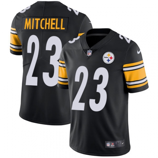 Nike Steelers #23 Mike Mitchell Black Team Color Mens Stitched NFL Vapor Untouchable Limited Jersey Nike Steelers #23 Mike Mitchell Black Team Color Mens Stitched NFL Vapor Untouchable Limited Jersey