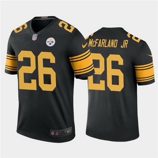 Nike Steelers 26 Anthony McFarland Jr Black Team Rush Vapor Untouchable Limited Jersey Nike Steelers 26 Anthony McFarland Jr Black Team Rush Vapor Untouchable Limited Jersey