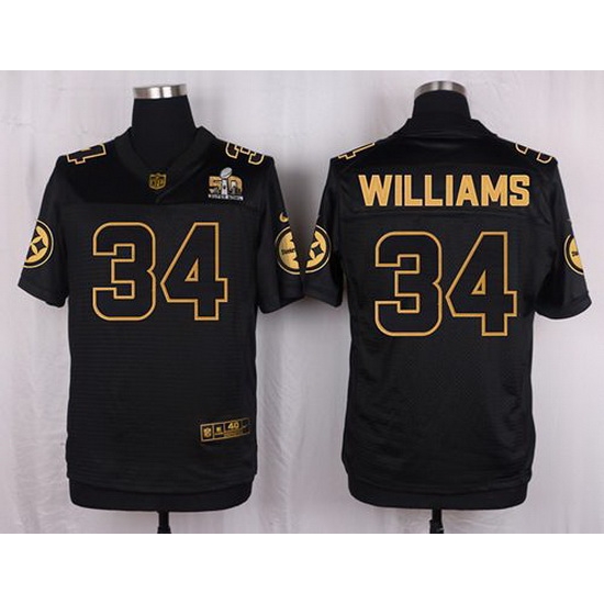 Nike Steelers #34 DeAngelo Williams Black Mens Stitched NFL Elite Pro Line Gold Collection Jer Nike Steelers #34 DeAngelo Williams Black Mens Stitched NFL Elite Pro Line Gold Collection Jer