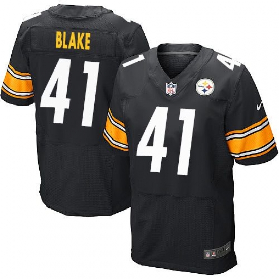 Nike Steelers #41 Antwon Blake Black Team Color Mens Stitched NFL Elite Jersey Nike Steelers #41 Antwon Blake Black Team Color Mens Stitched NFL Elite Jersey