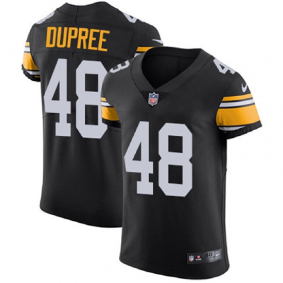 Nike Steelers #48 Bud Dupree Black Alternate Mens Stitched NFL Vapor Untouchable Elite Jersey Nike Steelers #48 Bud Dupree Black Alternate Mens Stitched NFL Vapor Untouchable Elite Jersey