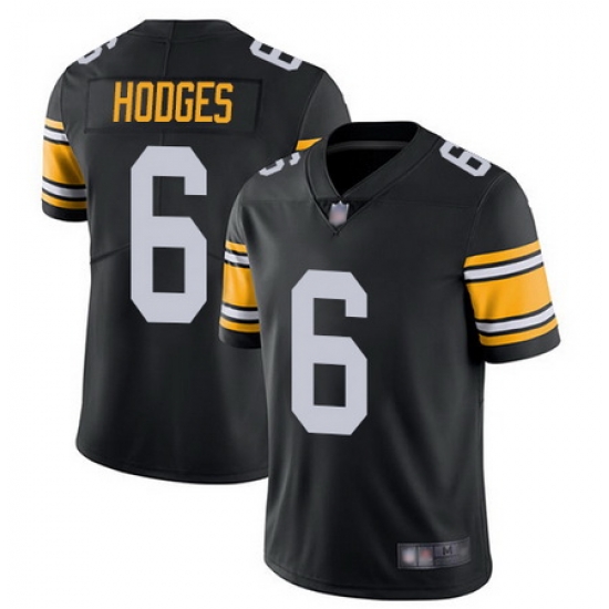 Nike Steelers 6 Devlin Hodges Black Alternate Vapor Untouchable Limited Jersey Nike Steelers 6 Devlin Hodges Black Alternate Vapor Untouchable Limited Jersey