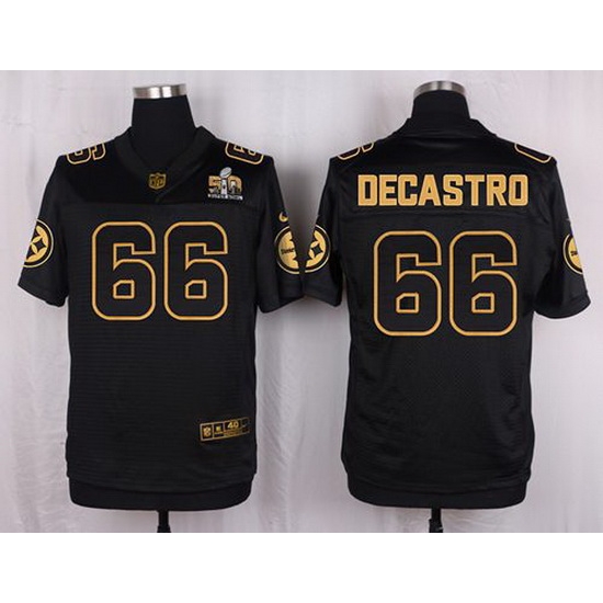 Nike Steelers #66 David DeCastro Black Mens Stitched NFL Elite Pro Line Gold Collection Jersey Nike Steelers #66 David DeCastro Black Mens Stitched NFL Elite Pro Line Gold Collection Jersey