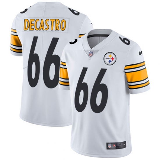 Nike Steelers #66 David DeCastro White Mens Stitched NFL Vapor Untouchable Limited Jersey Nike Steelers #66 David DeCastro White Mens Stitched NFL Vapor Untouchable Limited Jersey