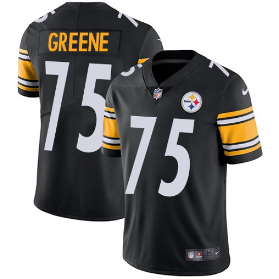 Nike Steelers #75 Joe Greene Black Team Color Mens Stitched NFL Vapor Untouchable Limited Jersey Nike Steelers #75 Joe Greene Black Team Color Mens Stitched NFL Vapor Untouchable Limited Jersey