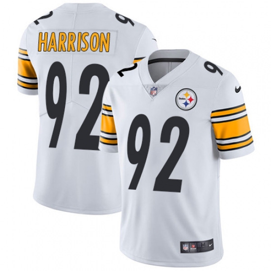 Nike Steelers #92 James Harrison White Mens Stitched NFL Vapor Untouchable Limited Jersey Nike Steelers #92 James Harrison White Mens Stitched NFL Vapor Untouchable Limited Jersey