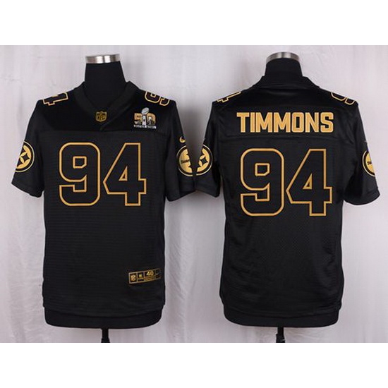 Nike Steelers #94 Lawrence Timmons Black Mens Stitched NFL Elite Pro Line Gold Collection Jersey Nike Steelers #94 Lawrence Timmons Black Mens Stitched NFL Elite Pro Line Gold Collection Jersey