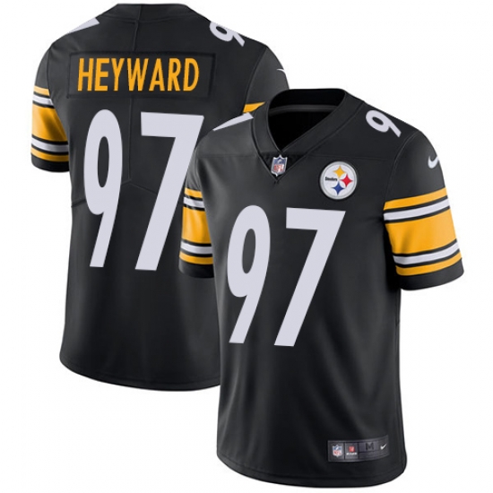 Nike Steelers #97 Cameron Heyward Black Team Color Mens Stitched NFL Vapor Untouchable Limited Jersey Nike Steelers #97 Cameron Heyward Black Team Color Mens Stitched NFL Vapor Untouchable Limited Jersey