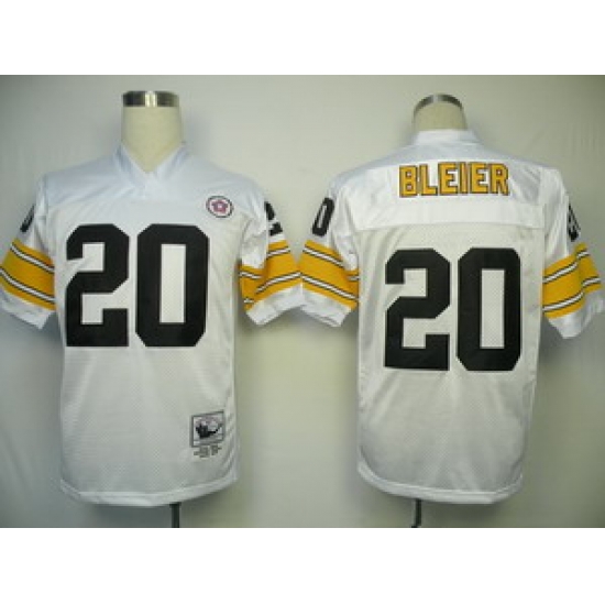 Pittsburgh Steelers 20 BLEIER White Throwback Pittsburgh Steelers 20 BLEIER White Throwback