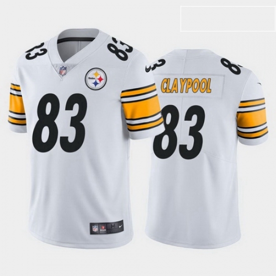 men chase claypool pittsburgh steelers white vapor limited jersey men chase claypool pittsburgh steelers white vapor limited jersey