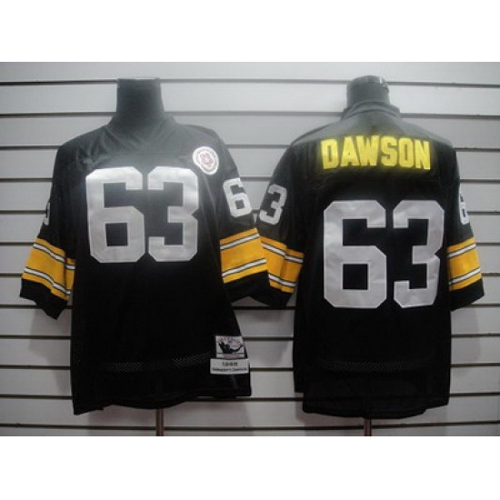 nfl pittsburgh steelers 63 dawson black throwback nfl pittsburgh steelers 63 dawson black throwback