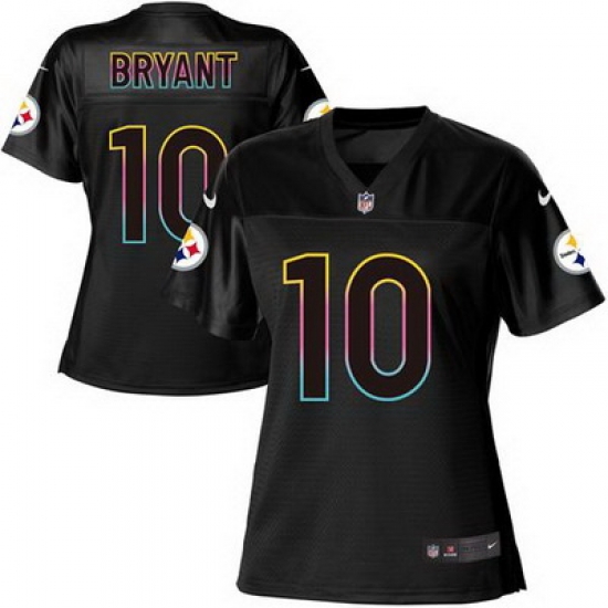 Nike Steelers #10 Martavis Bryant Black Womens NFL Fashion Nike Steelers #10 Martavis Bryant Black Womens NFL Fashion