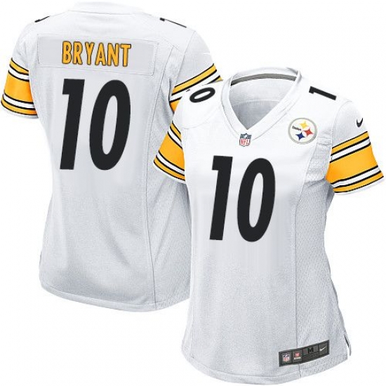 Nike Steelers #10 Martavis Bryant White Womens Stitched NFL Elite Jersey Nike Steelers #10 Martavis Bryant White Womens Stitched NFL Elite Jersey