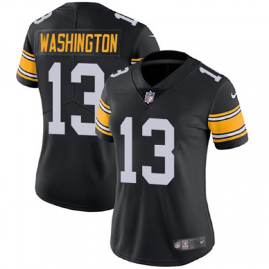 Nike Steelers #13 James Washington Black Alternate Womens Stitched NFL Vapor Untouchable Limited Jersey Nike Steelers #13 James Washington Black Alternate Womens Stitched NFL Vapor Untouchable Limited Jersey