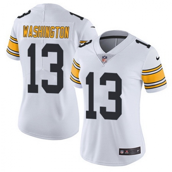 Nike Steelers #13 James Washington White Womens Stitched NFL Vapor Untouchable Limited Jersey Nike Steelers #13 James Washington White Womens Stitched NFL Vapor Untouchable Limited Jersey