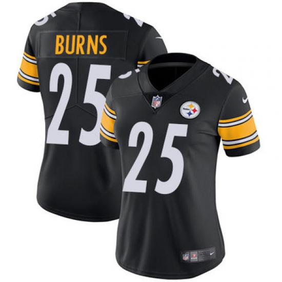 Nike Steelers #25 Artie Burns Black Team Color Womens Stitched NFL Vapor Untouchable Limited Jersey Nike Steelers #25 Artie Burns Black Team Color Womens Stitched NFL Vapor Untouchable Limited Jersey